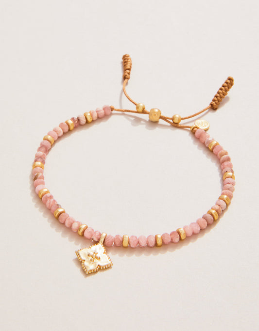  Richmond Hill Slide Bracelet 4mm Pink