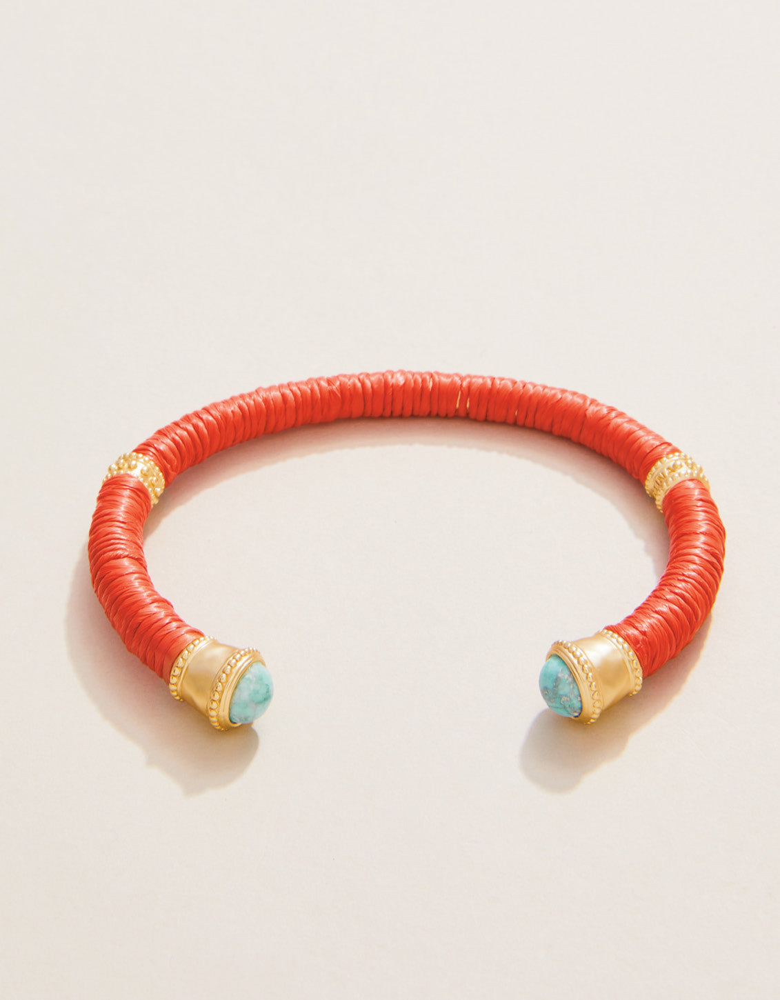  Straw Cuff Red