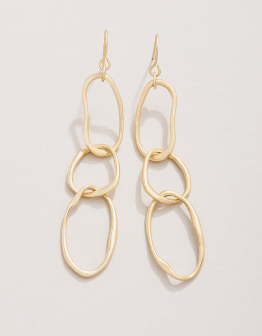  River Club Earrings Gold