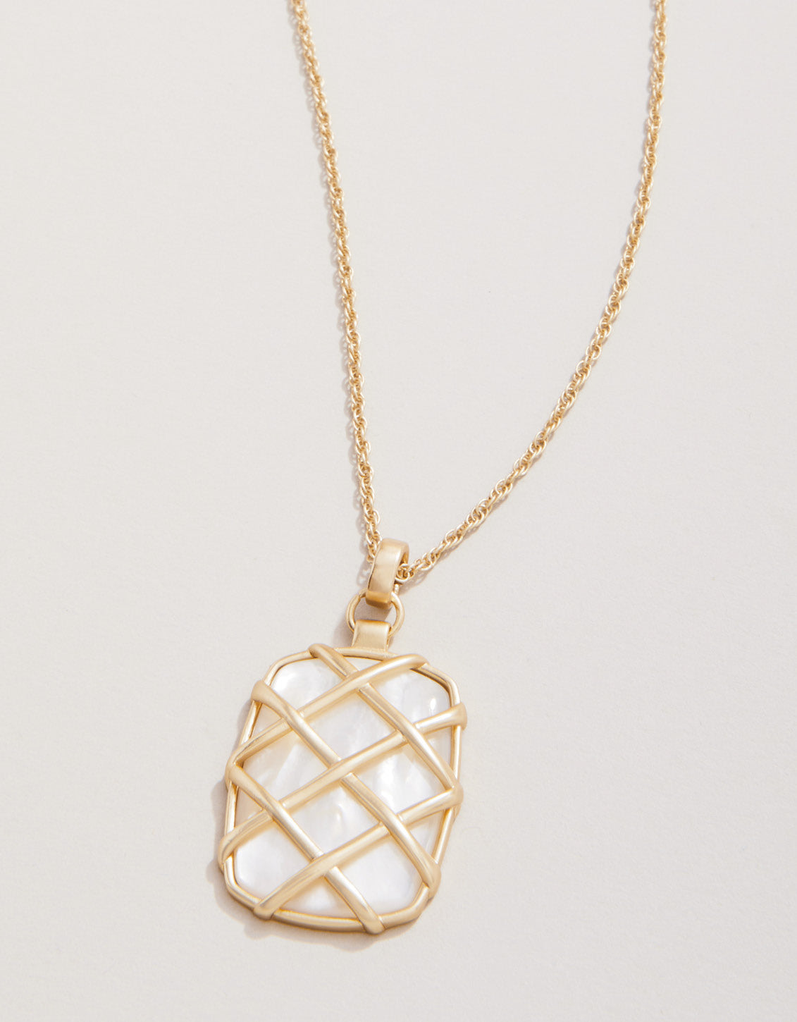  Stonevale Necklace 26" Mother-of-Pearl