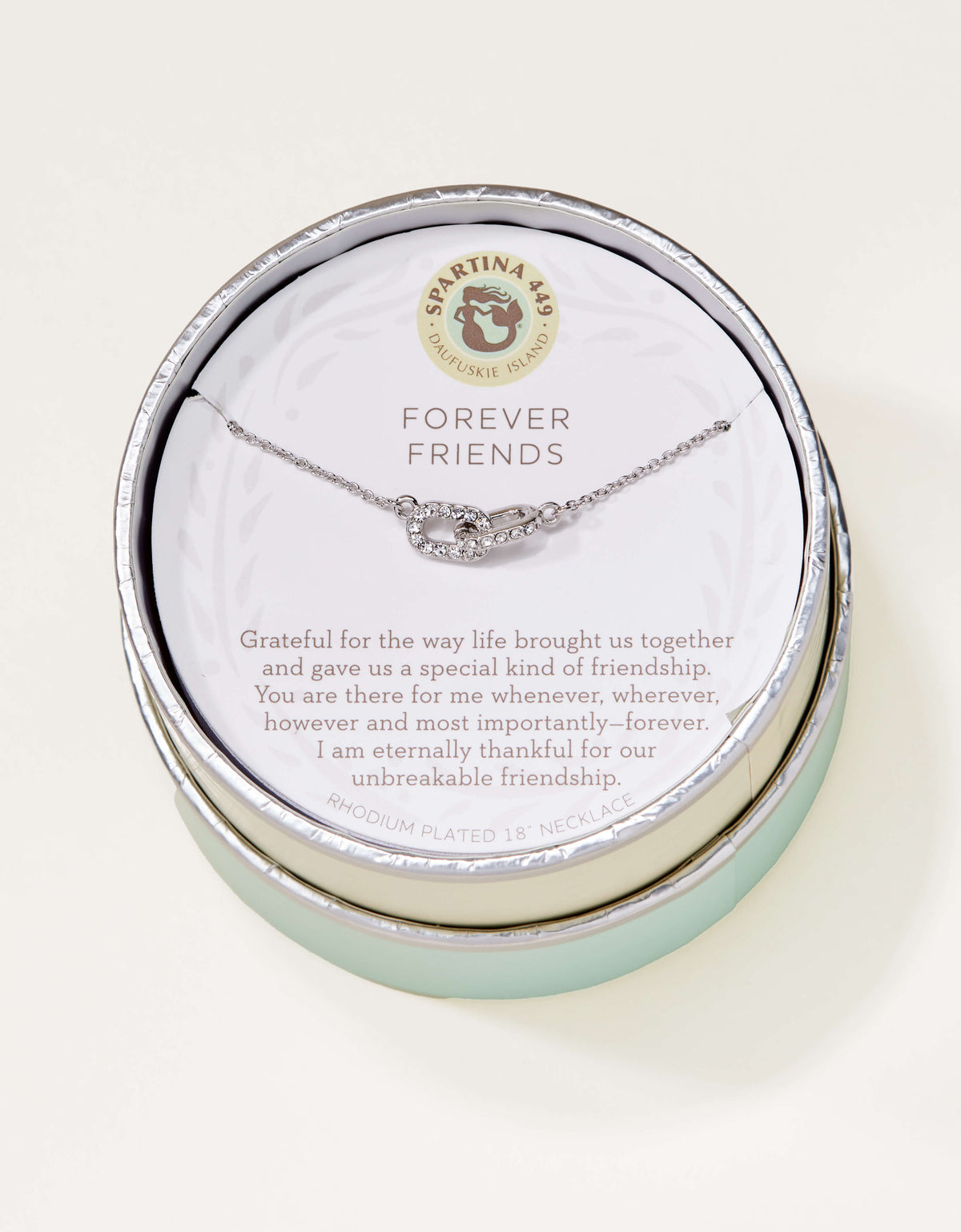  SLV Necklace 18" Forever Friends/Links
