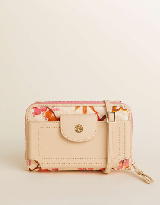  Multi Phone Crossbody Richmond Hill Cream