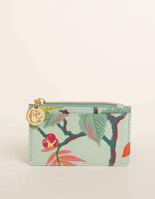  Zip Card Holder Richmond Hill Sea Foam