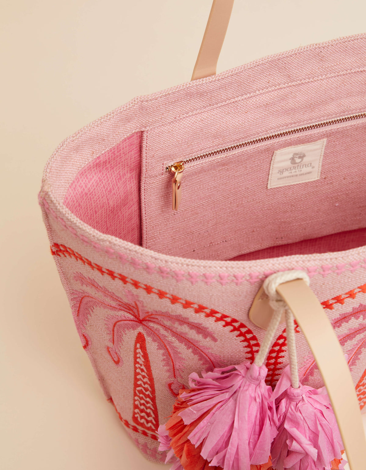  Fiesta Tote Richmond Hill Pink Palms