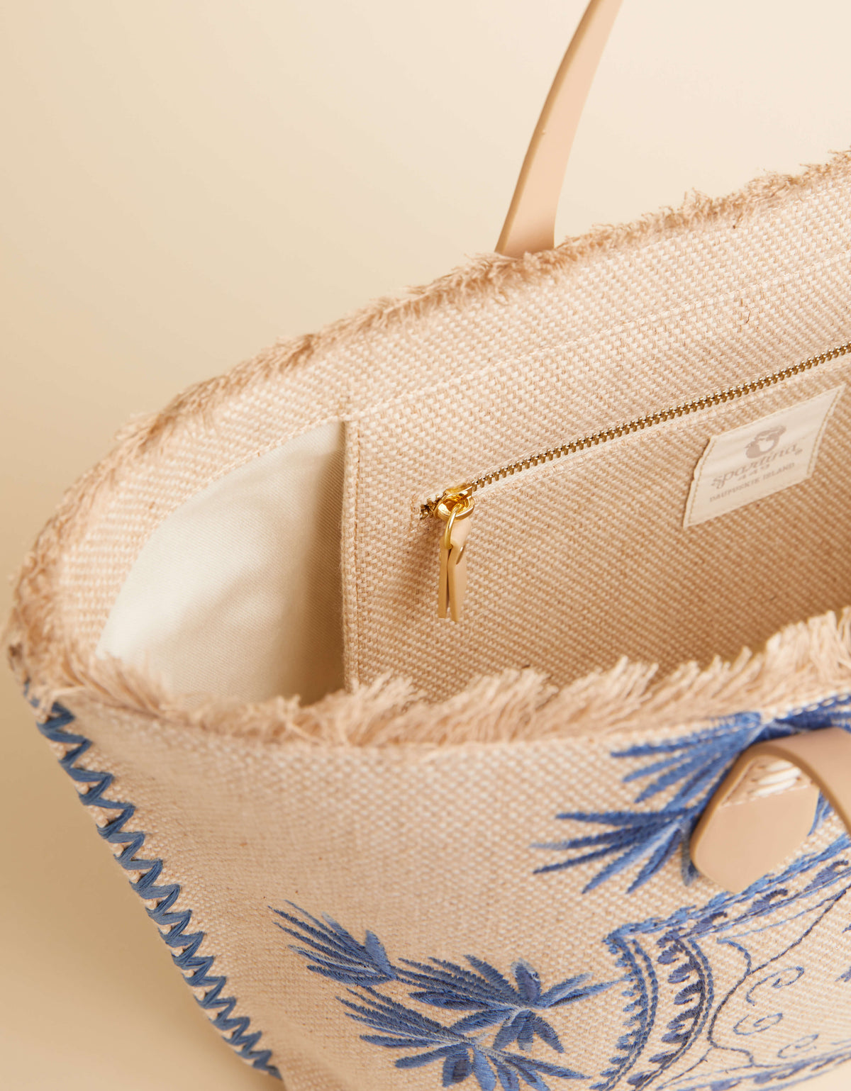  Beach Tote Ogeechee Palm Medallion