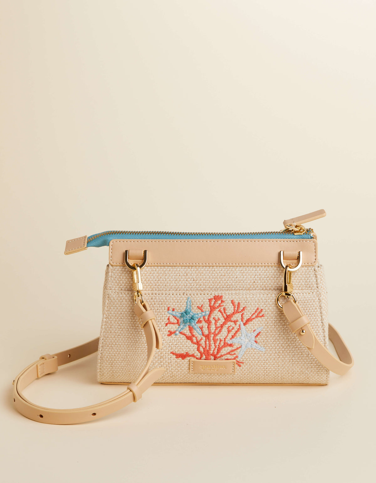  Annie Crossbody Wristlet Ogeechee Sea Life Coral