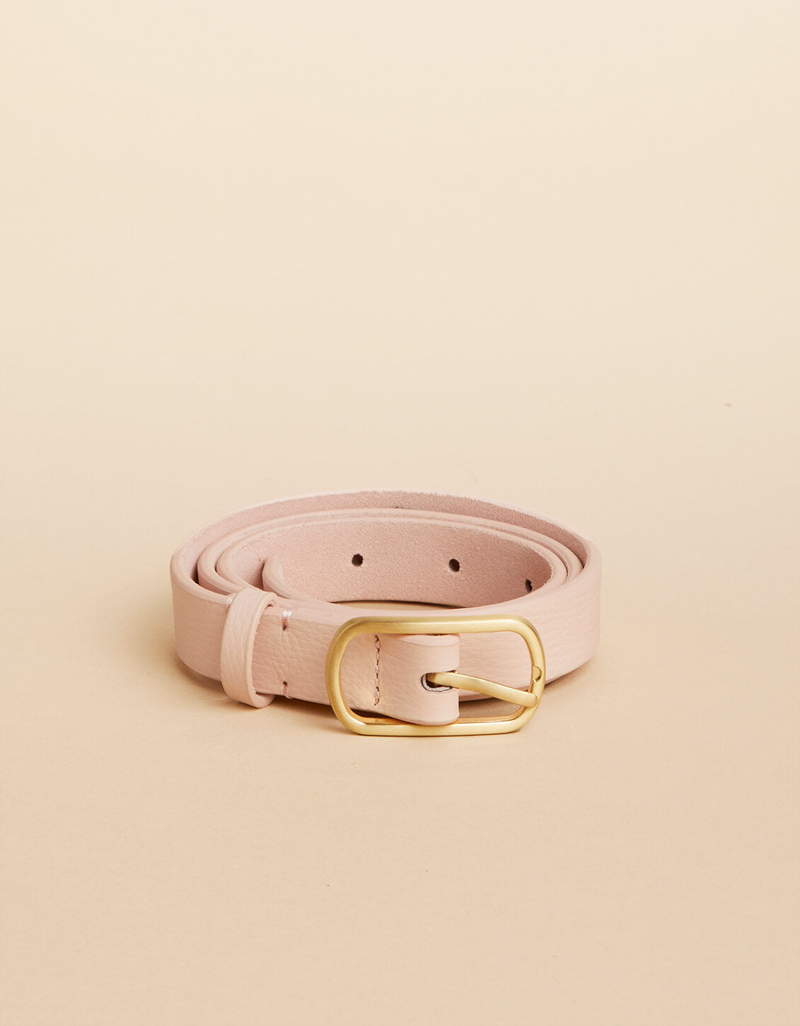  Siren Pale Pink Thin Belt