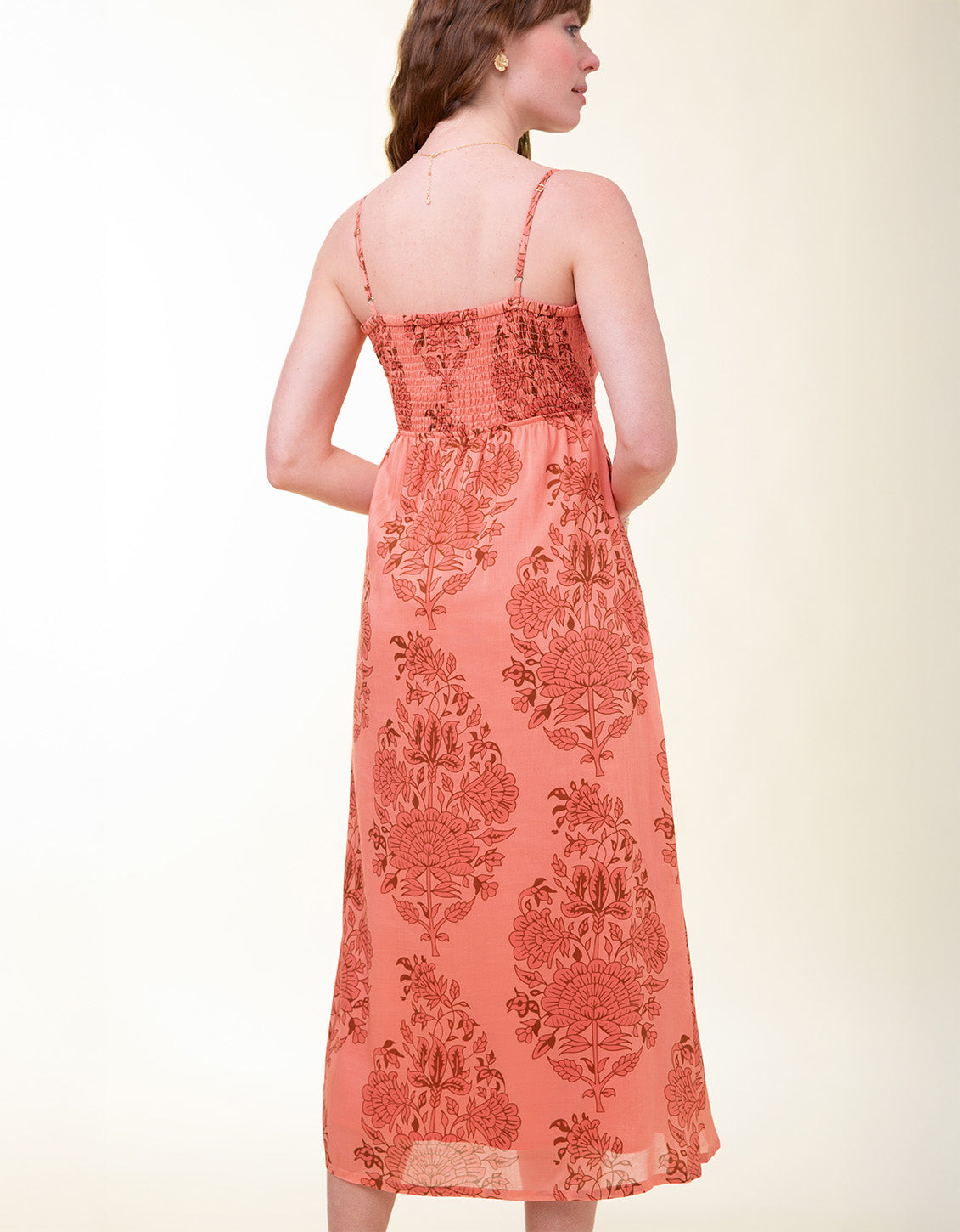  Rosie Midi Dress McAllister Boho Pink