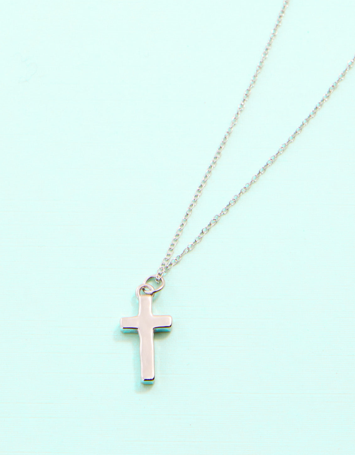  Cross Necklace 17''