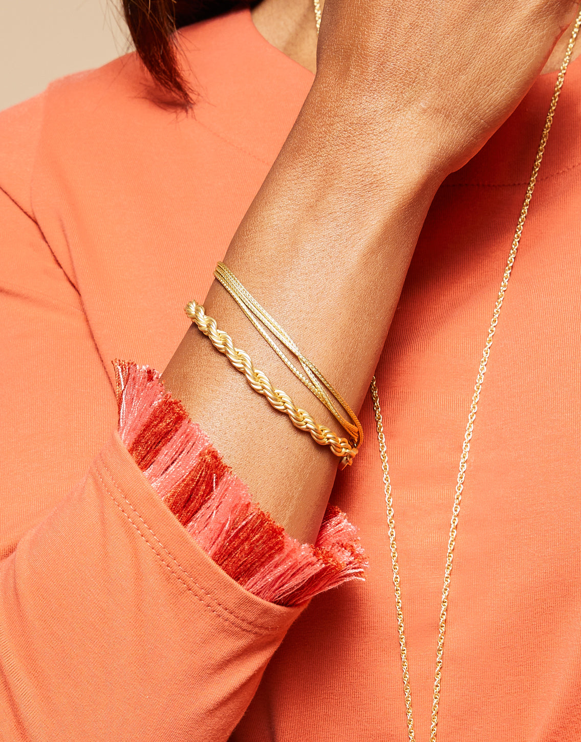  Twisted Chain Bracelet