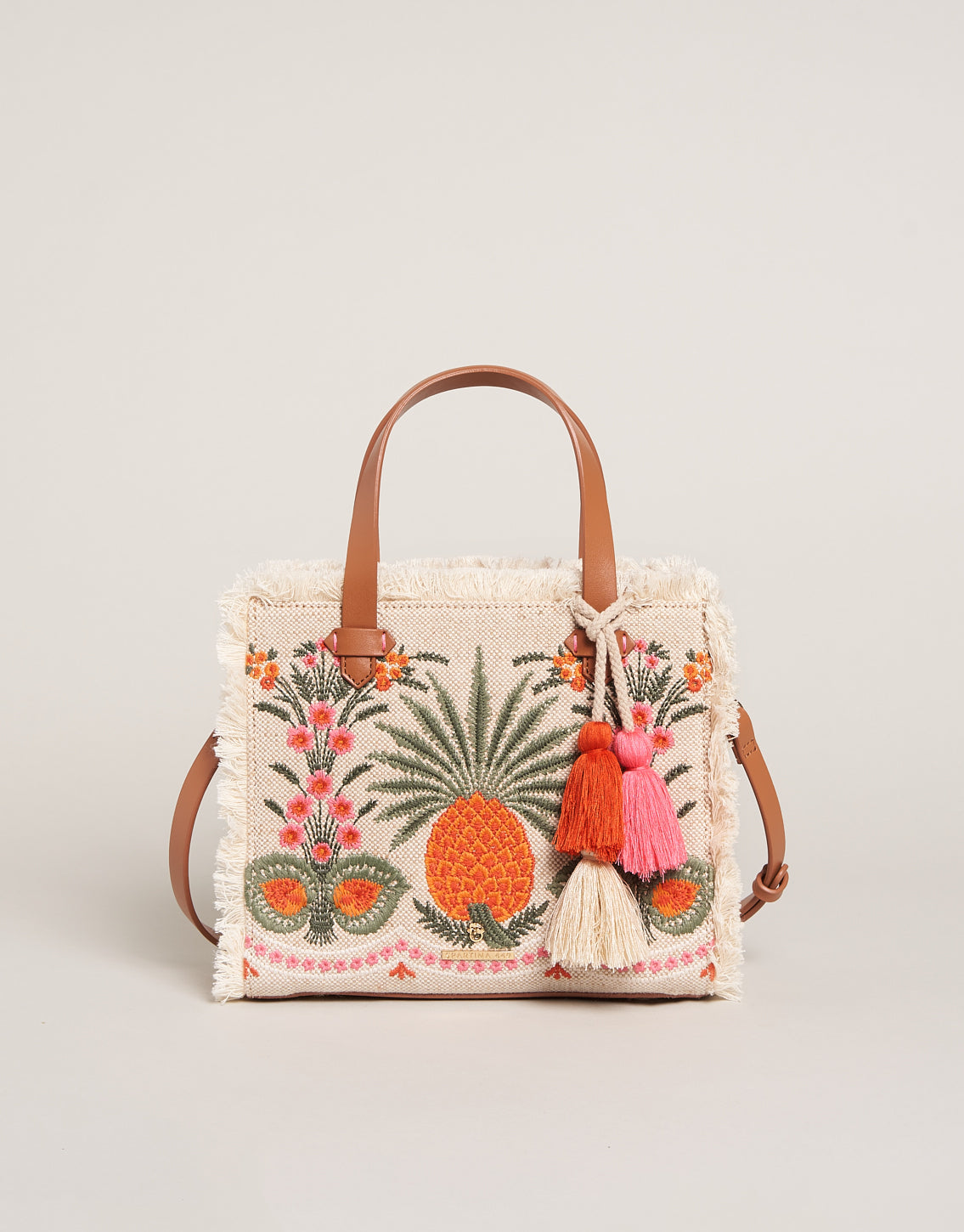  Boho Fringe Satchel Crossbody Alljoy Landing Pineapple