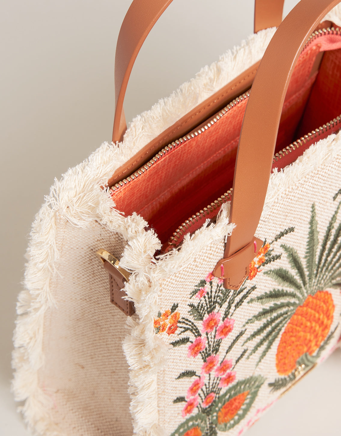  Boho Fringe Satchel Crossbody Alljoy Landing Pineapple