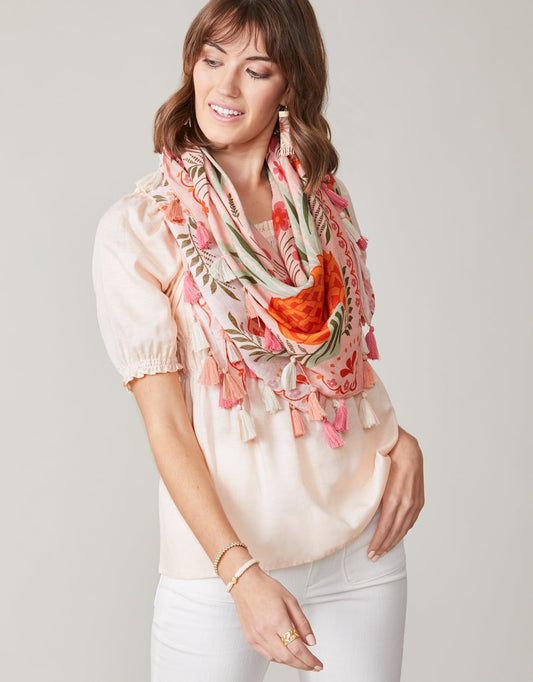  Square Scarf Alljoy Landing Pineapple