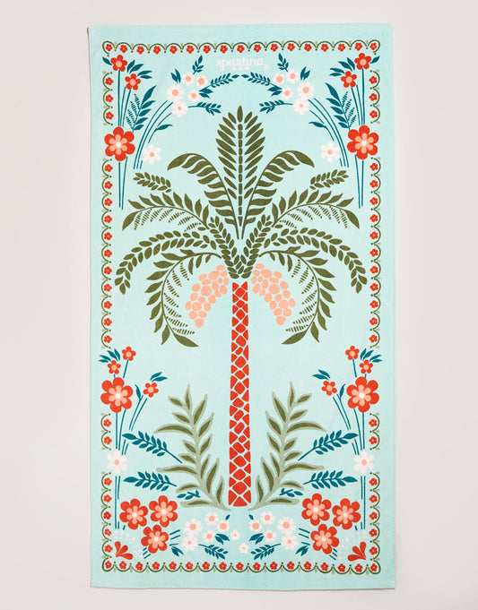  Beach Towel Alljoy Landing Palm Tree