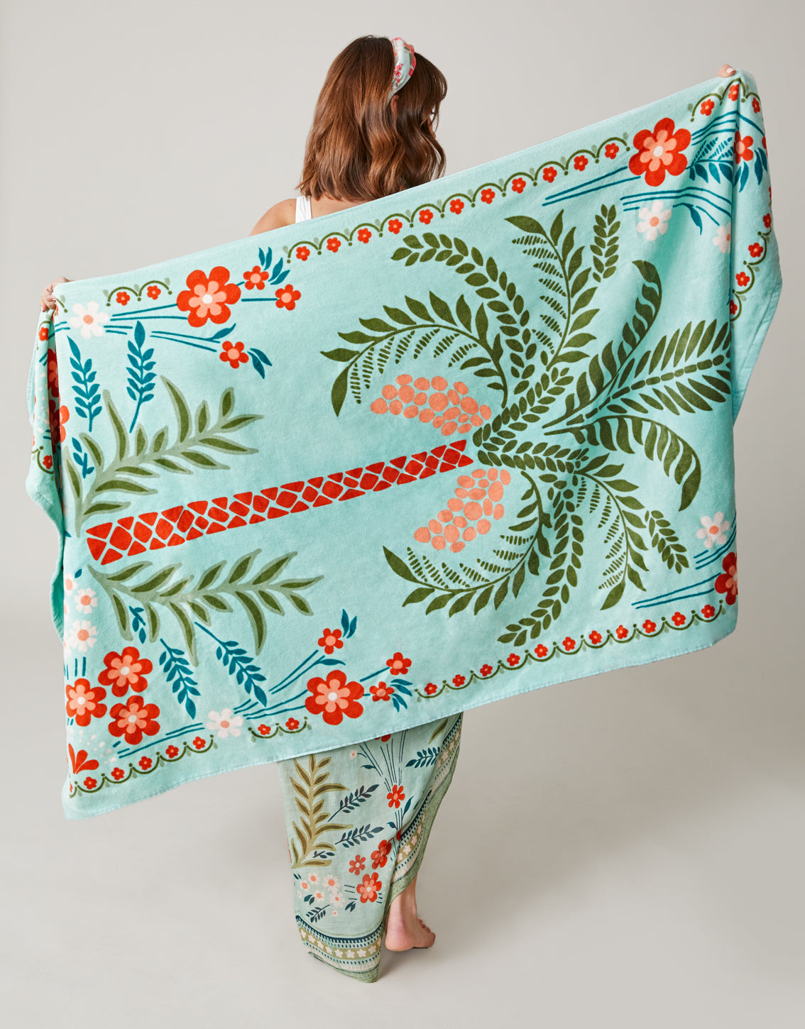  Beach Towel Alljoy Landing Palm Tree
