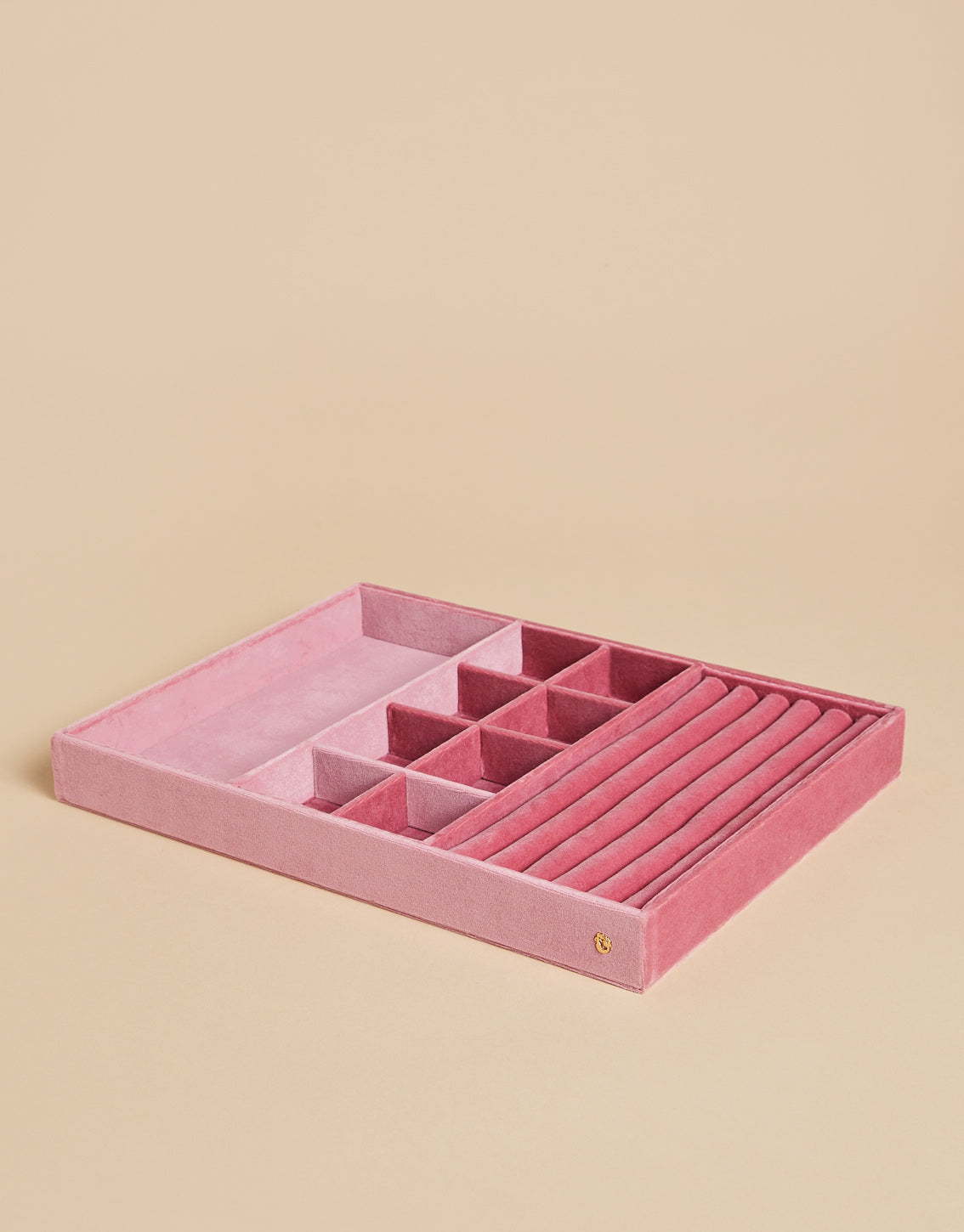  Multi-Organizer Jewelry Tray Rouge Velvet