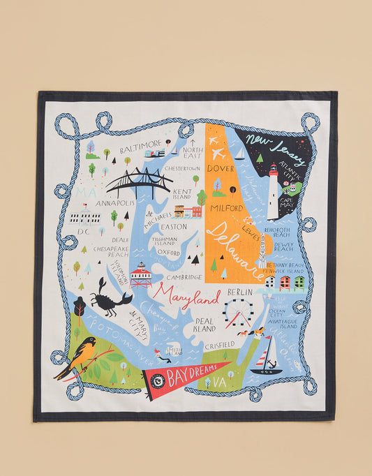  Bay Dreams Dish Towel