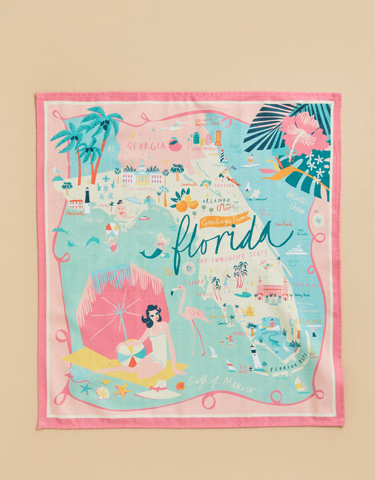  Florida Dish Towel