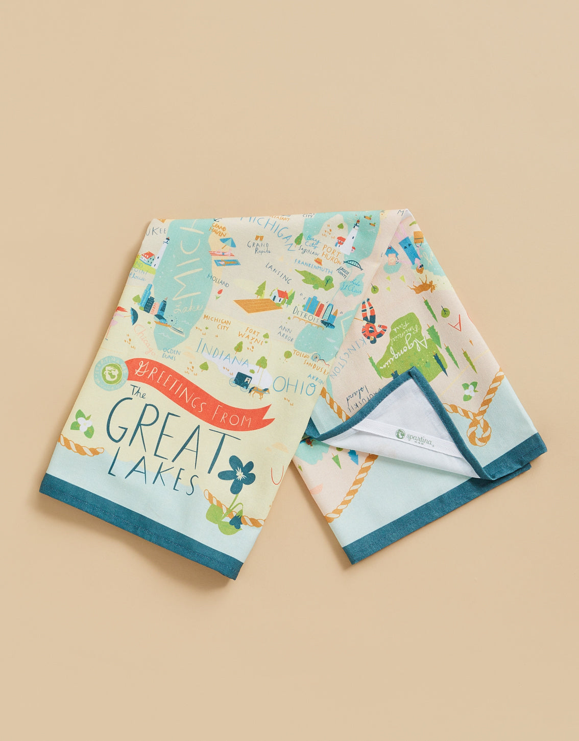  The Great Lakes Dish Towel