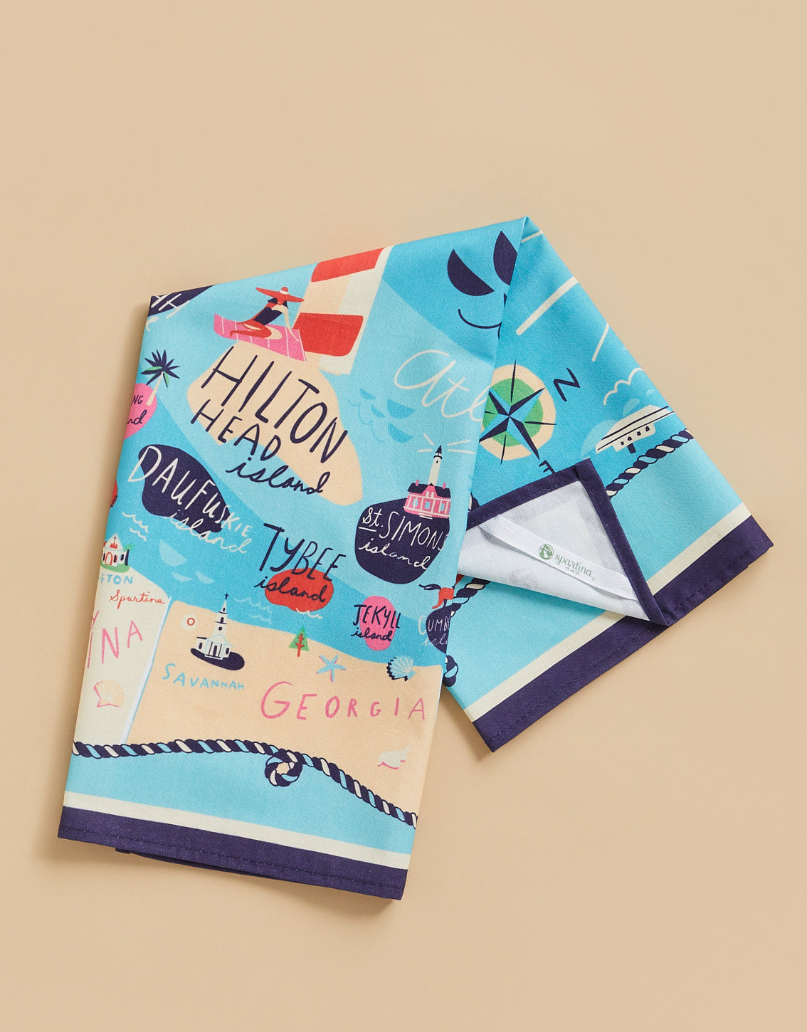  The Sea Islands Dish Towel