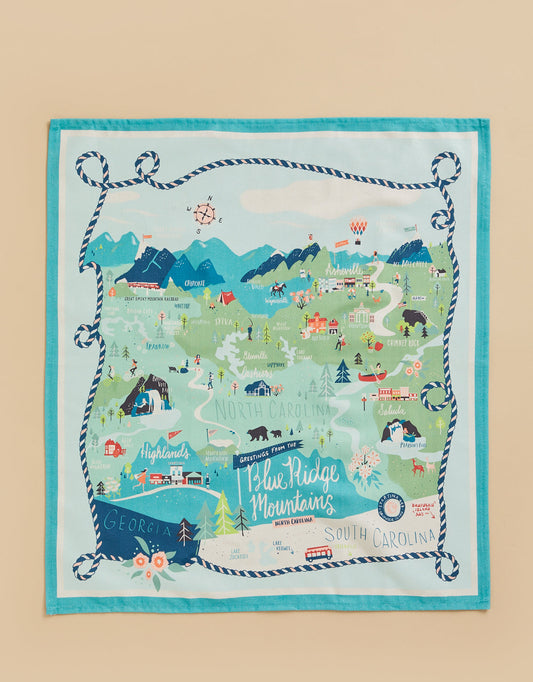  Blue Ridge Mountains Dish Towel
