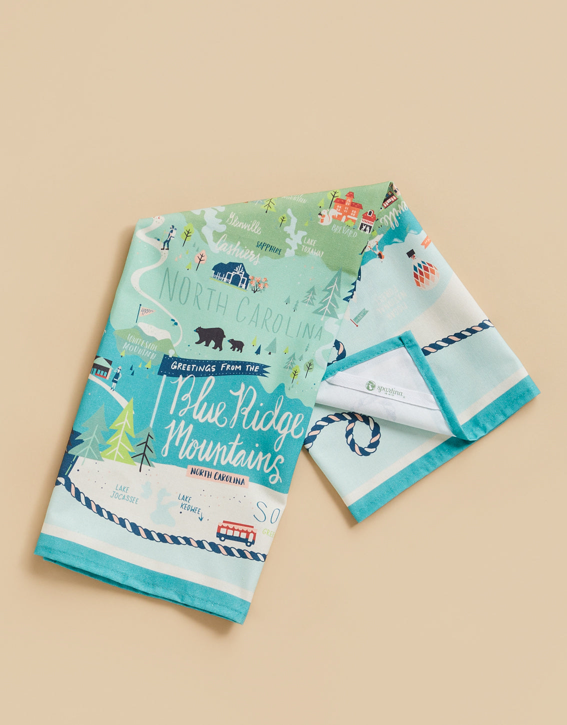  Blue Ridge Mountains Dish Towel