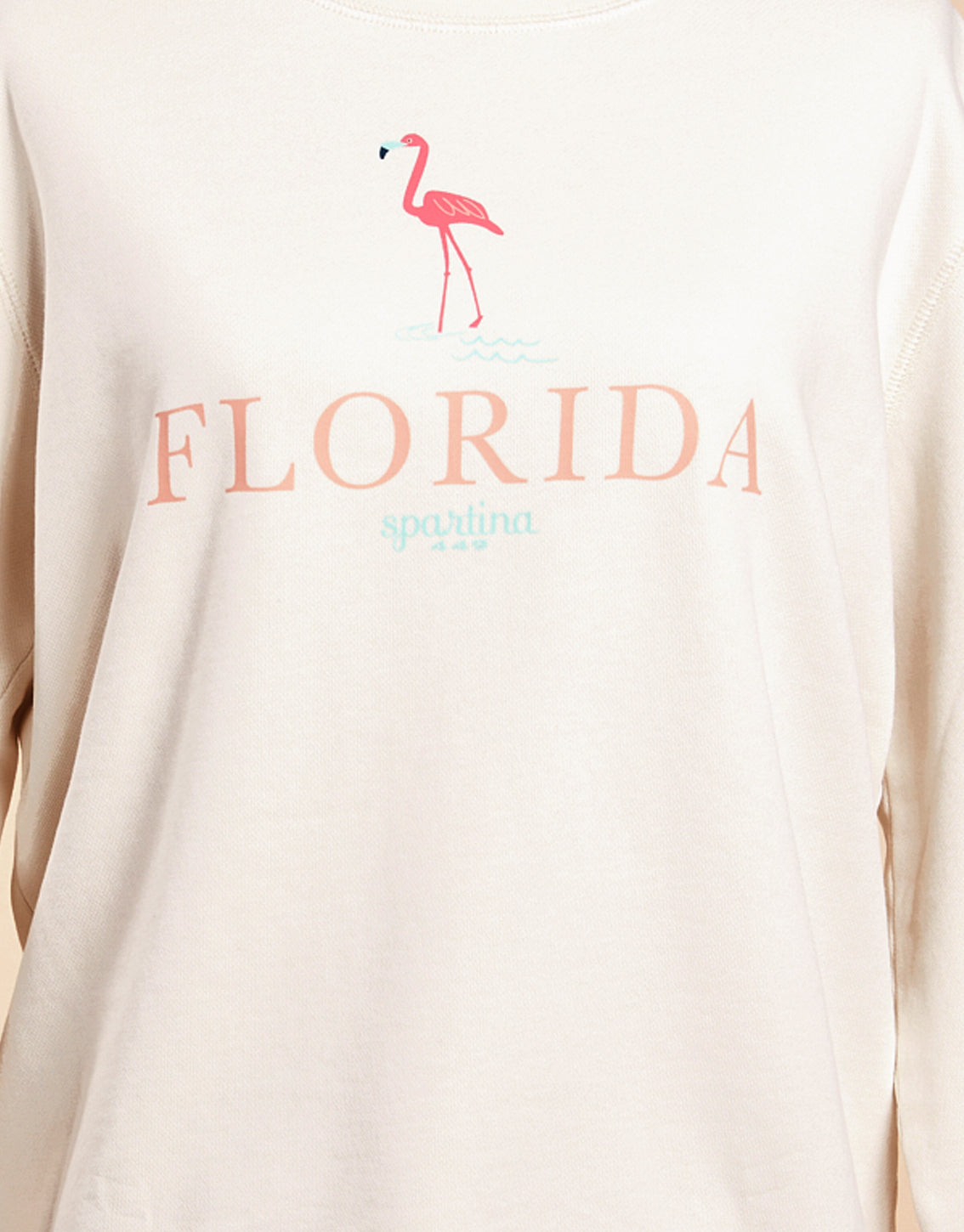  Florida Pullover Pearl White Flamingo