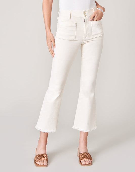  Juliette High Rise Jean Buttercream