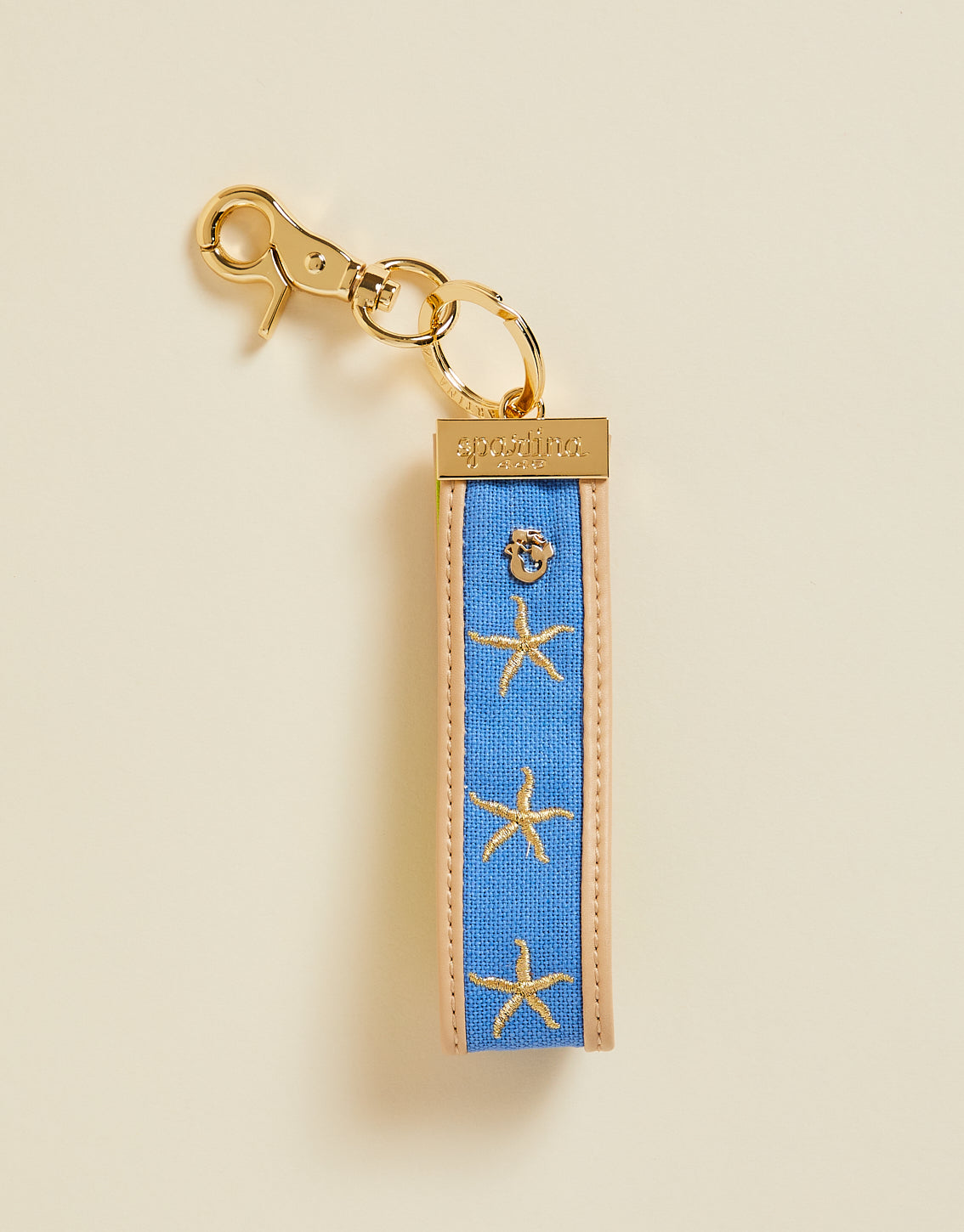  Blue Grab-n-Go Starfish Keychain