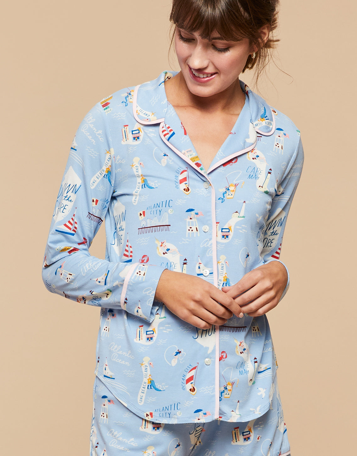  Down The Shore Pajama Top