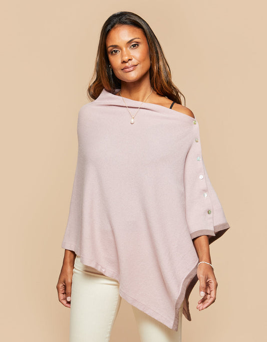  Light Mauve Poncho
