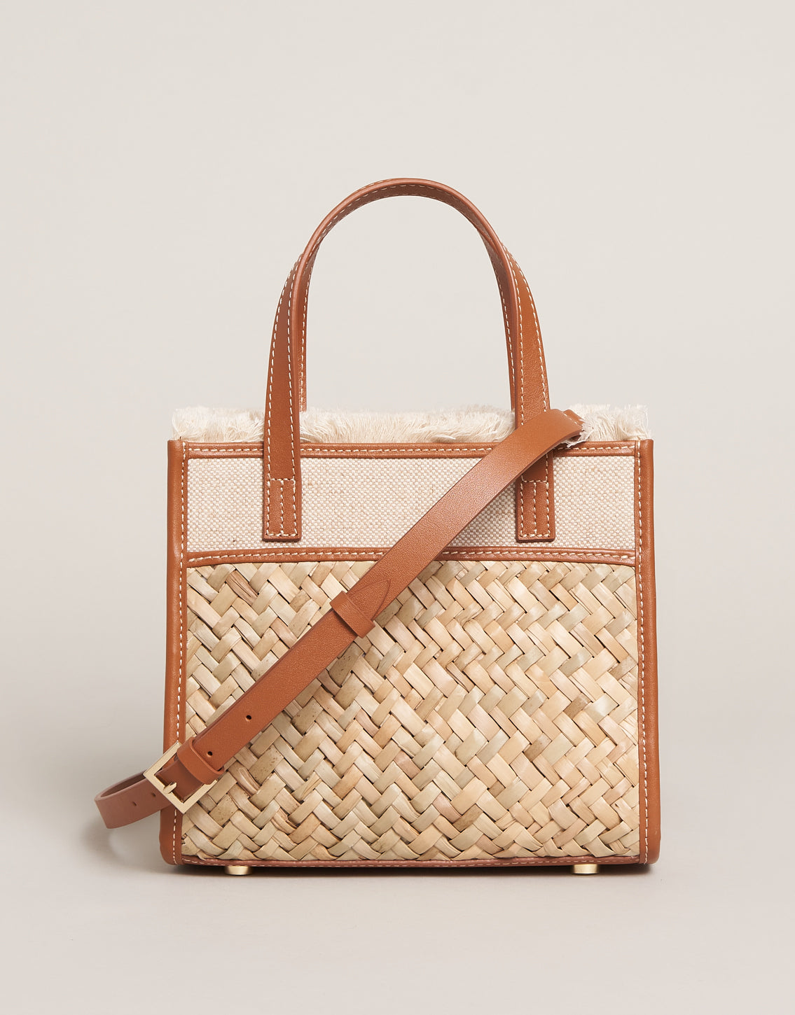  Straw Dune Satchel Crossbody Natural