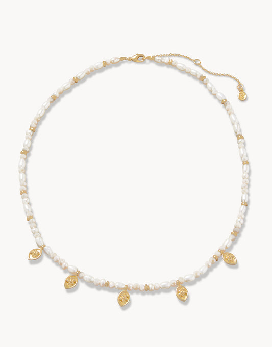  Primrose Sparkly Pearl Necklace