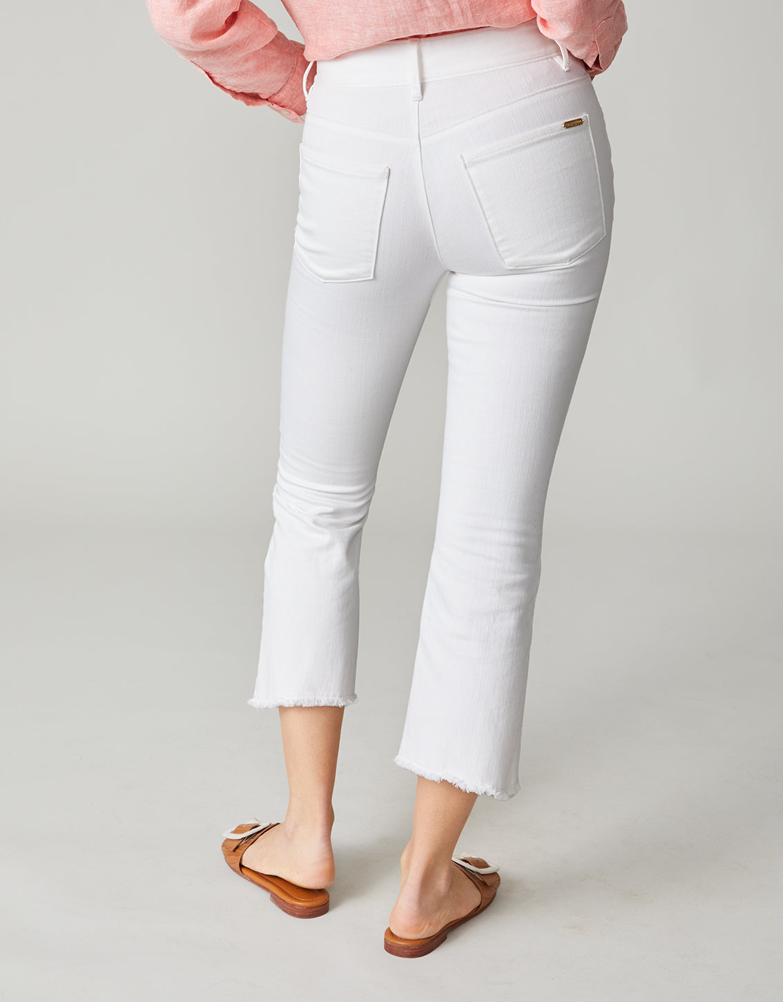  Juliette High Rise Jean Pearl White