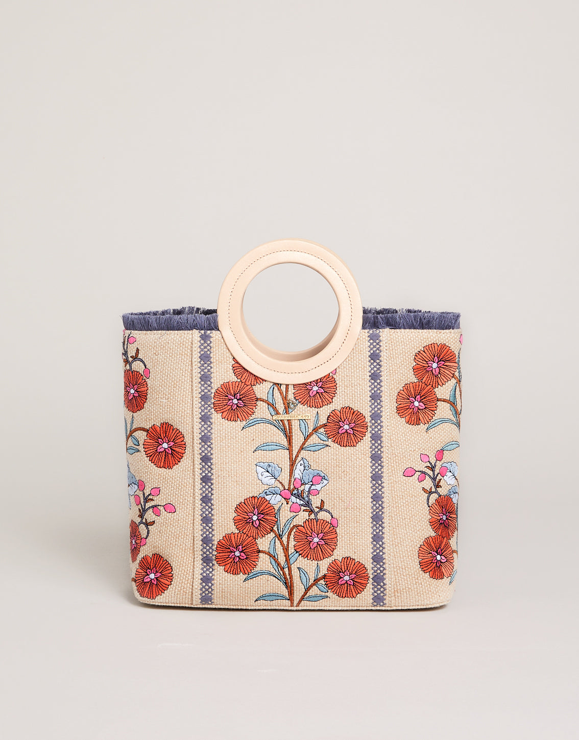  Resort Tote Oyster Factory Floral Sprigs