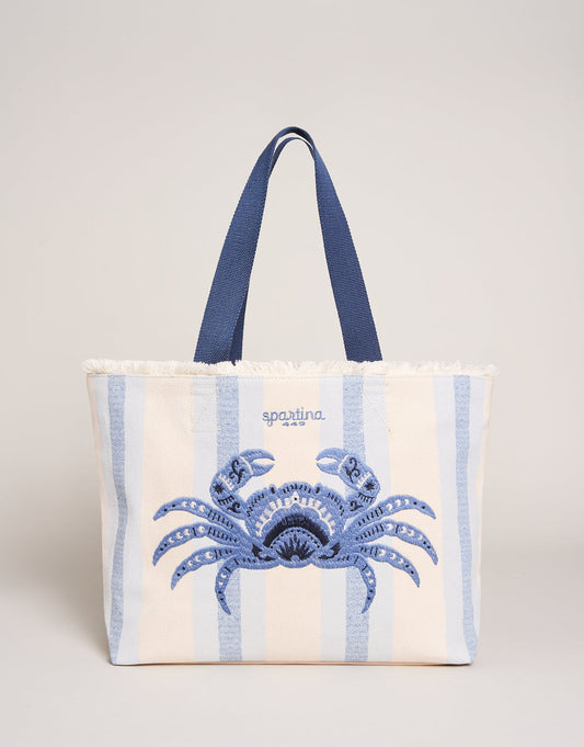  Beach Tote Blue Crab