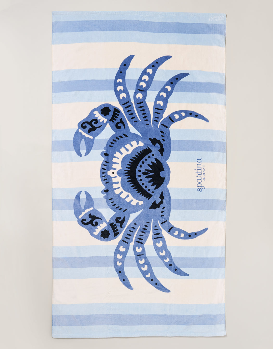  Beach Towel Blue Crab