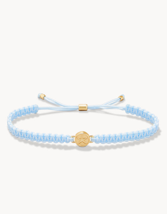  Friendship Bracelet Sky Blue/Starfish