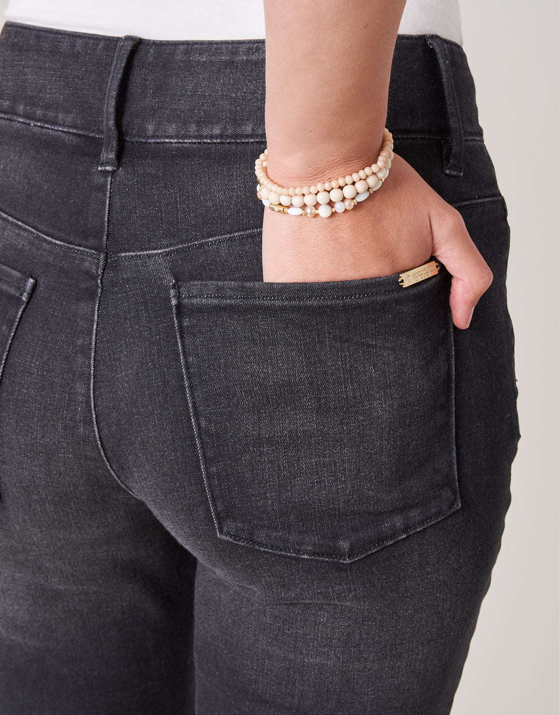  Juliette High Rise Jean Charcoal Wash