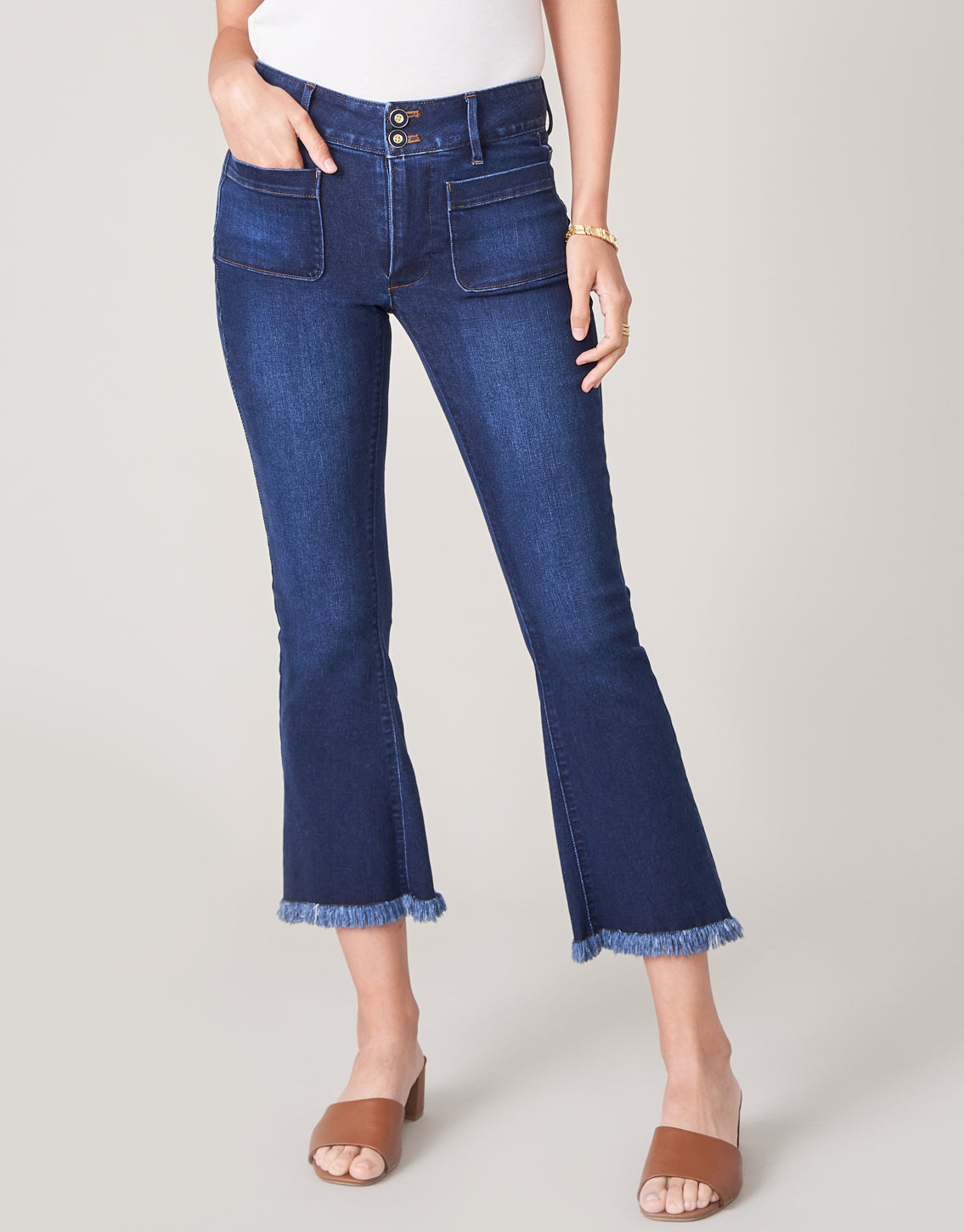  Juliette High Rise Jean Ocean Palm Wash