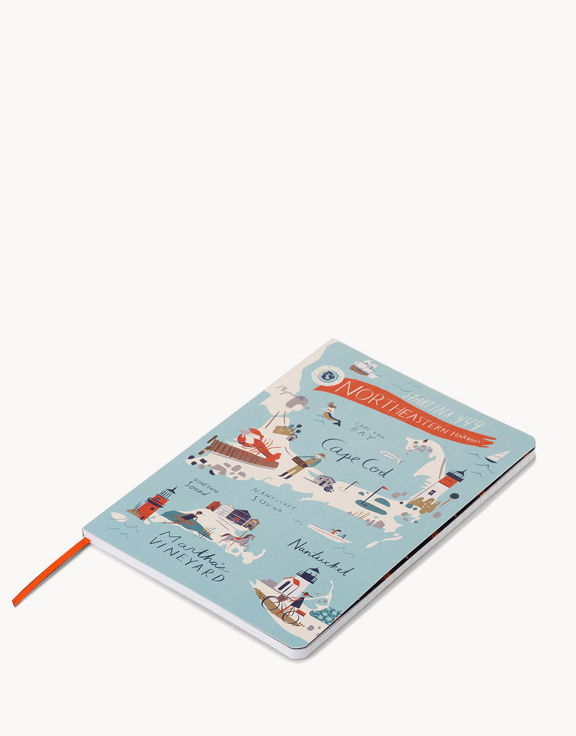  Northeastern Harbors Ruled Notebook
