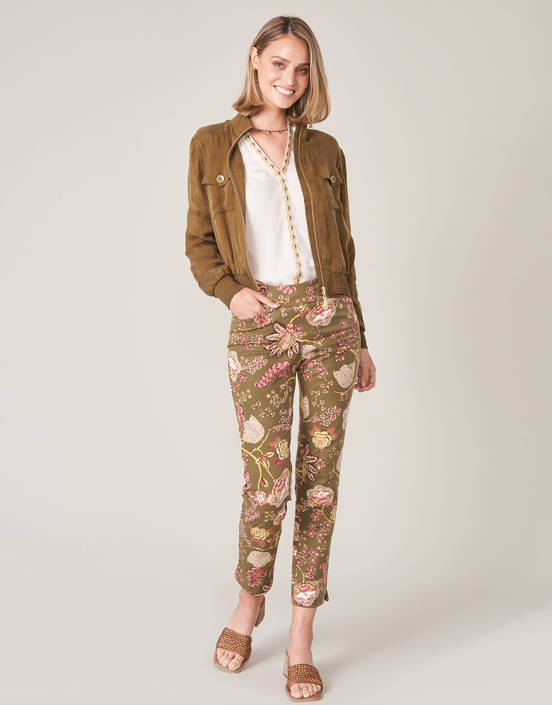 Maren Pull-On Pant Jones Hundred Olive