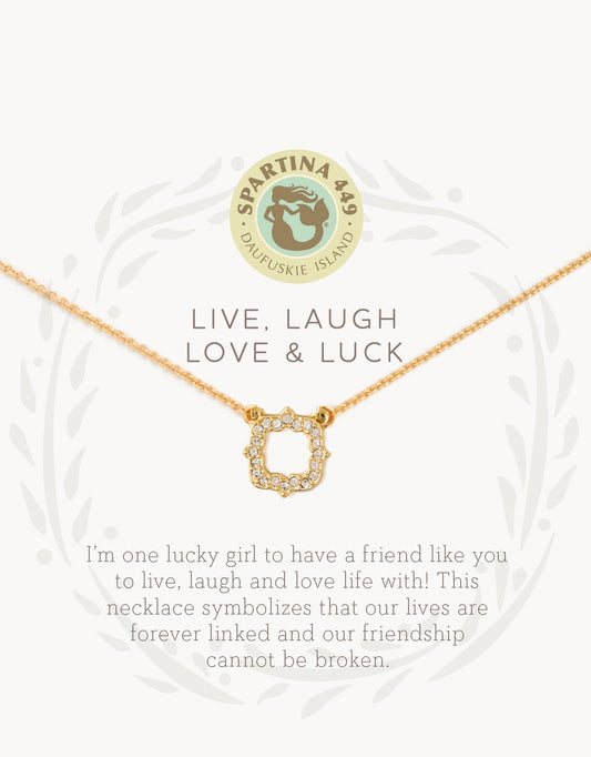  Sea La Vie Necklace Luck/Quatrefoil