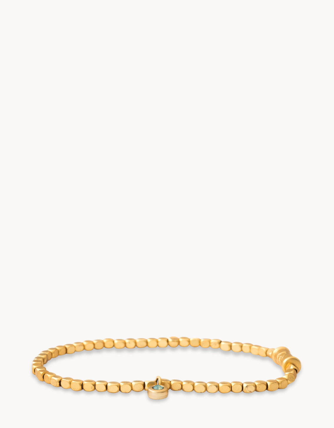  Oval Stretch Bracelet Gold
