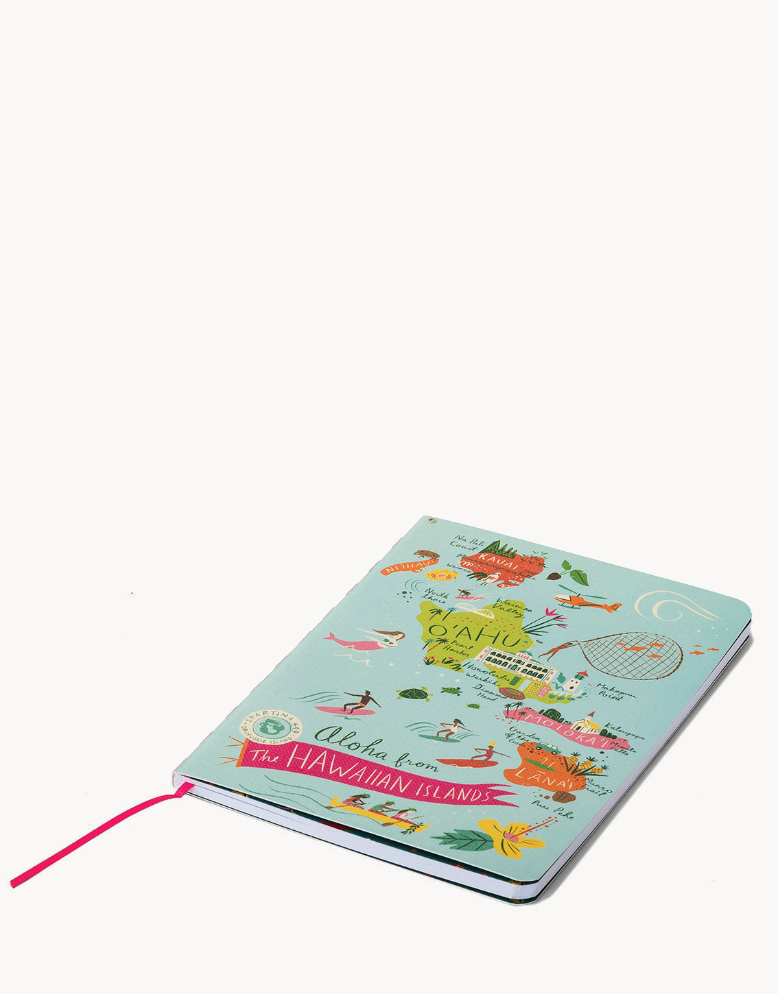  Hawaiian Islands Ruled Notebook