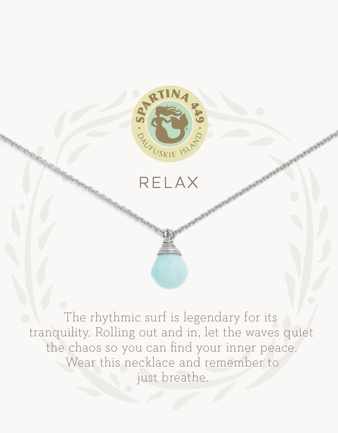  Sea La Vie Necklace Relax/Water Drop