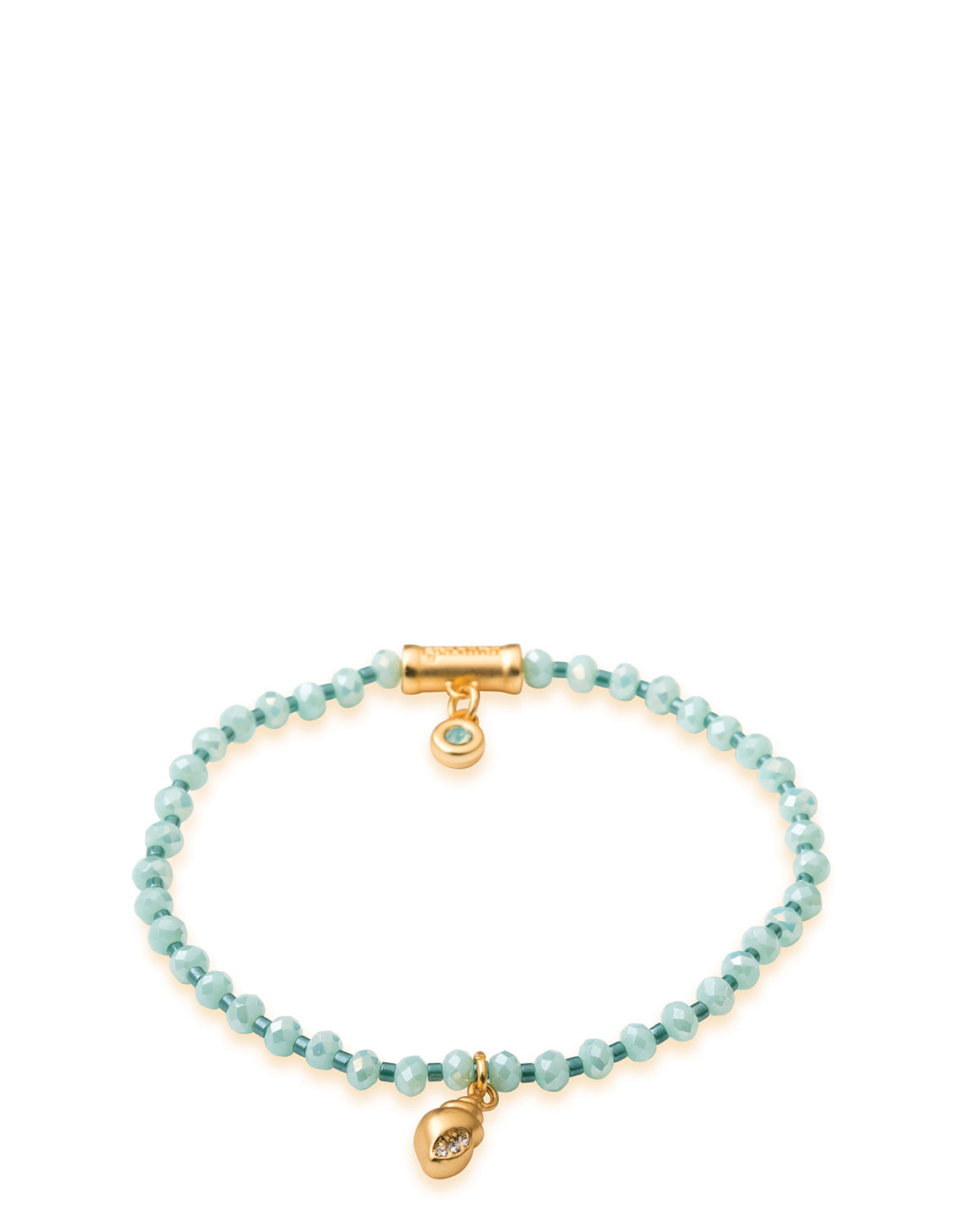 Twinkle Stretch Bracelet Sea Foam/Shell