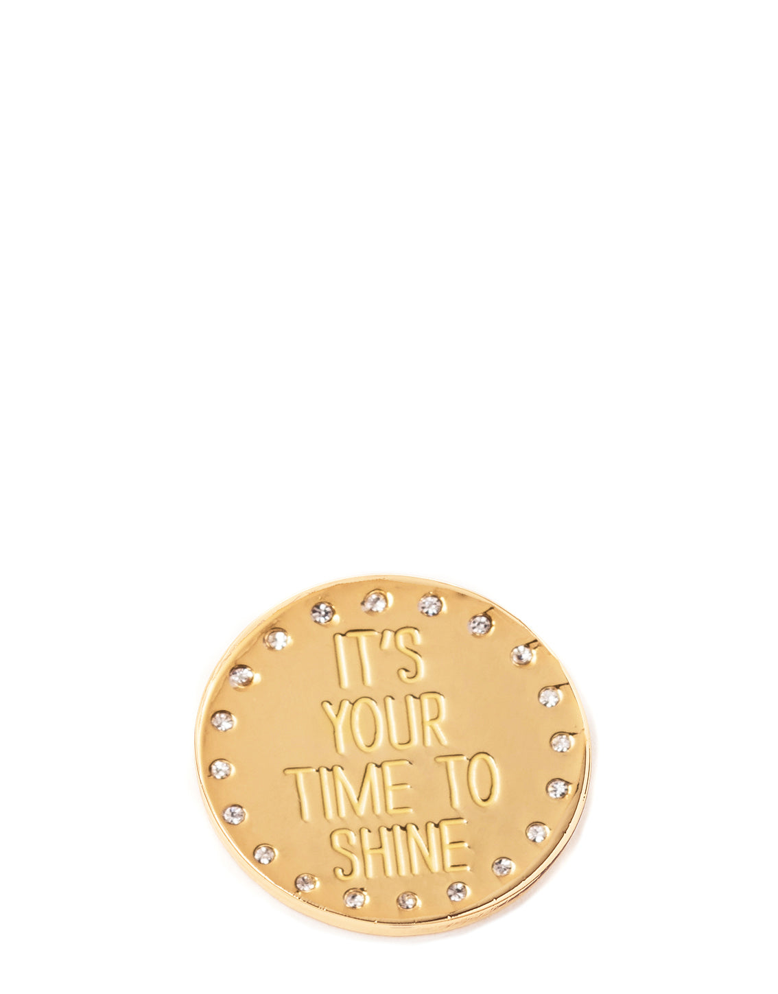  Classic Locket Note Gem It's Your Time To Shine
