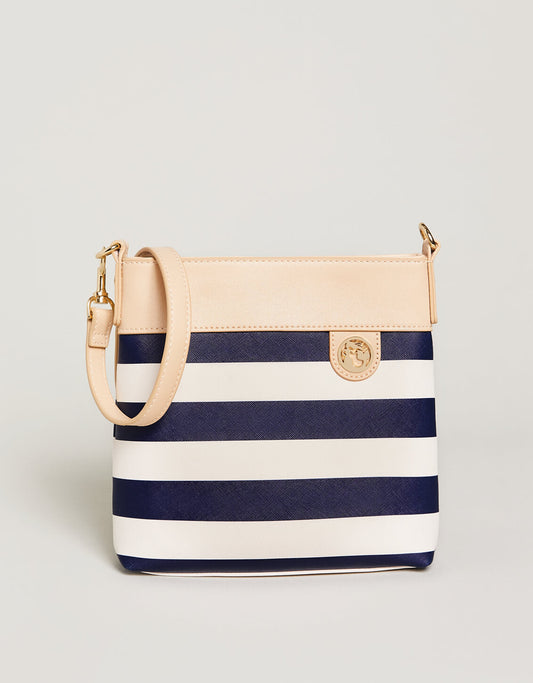  Hipster Crossbody Navy Stripe