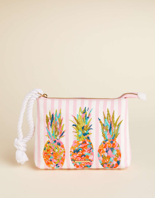  Moreland Pineapple Carina Wristlet